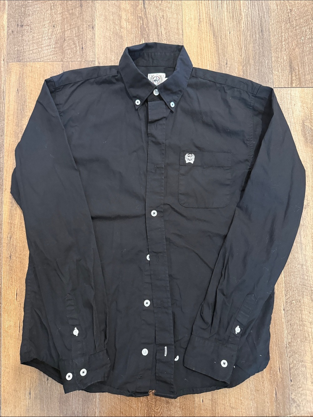 Cinch Boys Classic Black Button-Down